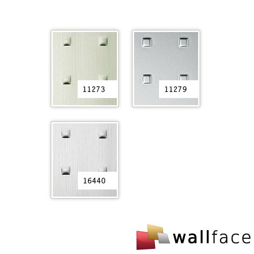 Wandpaneel 3D muurbekleding kunststof WallFace 11279 SQUARE RVS voor caravan boot keuken RVS Wandpaneel 3D muurbekleding kunststof WallFace 11279 SQUARE RVS voor caravan boot keuken RVS